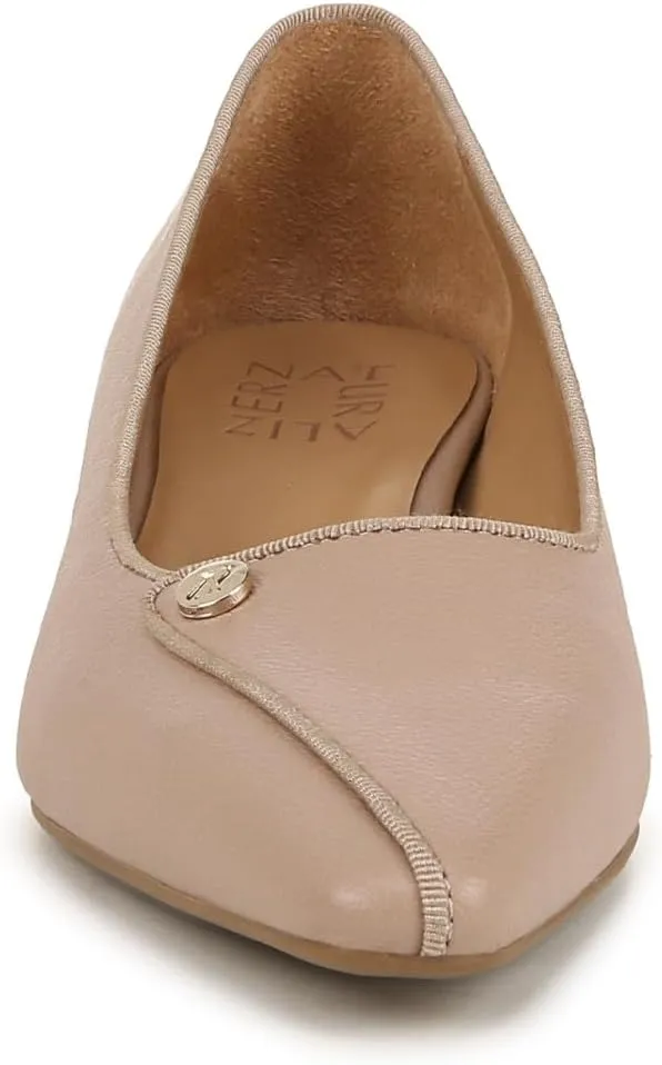 Naturalizer Womens Georgia Pointed Toe Low Block Heel Pump