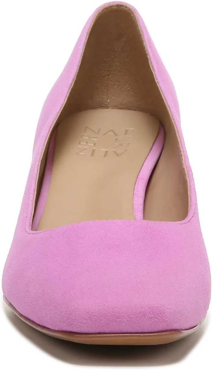 Naturalizer Women's Karina Low Block Heel Square Toe Pump