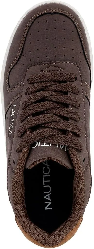 Nautica Kids Boys Lace-Up Fashion Sneakers Low-Top Dress Shoes for Youth - (Big Kid/Little Kid)