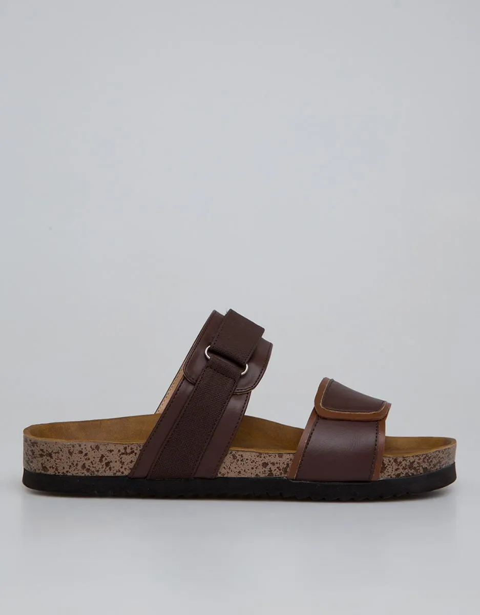 Nevada Slipper Sandals Double Strap