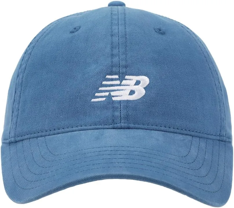 New Balance Adult Women's 6 Panel Unstructured Lightweight Adjustable Classic Twill Casual Baseball Dad Hat