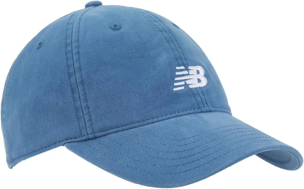 New Balance Adult Women's 6 Panel Unstructured Lightweight Adjustable Classic Twill Casual Baseball Dad Hat