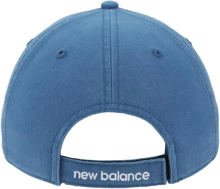 New Balance Adult Women's 6 Panel Unstructured Lightweight Adjustable Classic Twill Casual Baseball Dad Hat