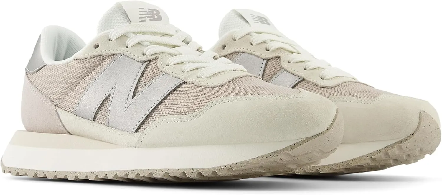 New Balance Women's 237 V1 Sneaker, Beige/Off White, 12