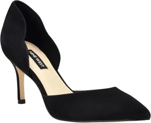 Nine West Women's Mence Stiletto Slip-On Pointy Toe Pump