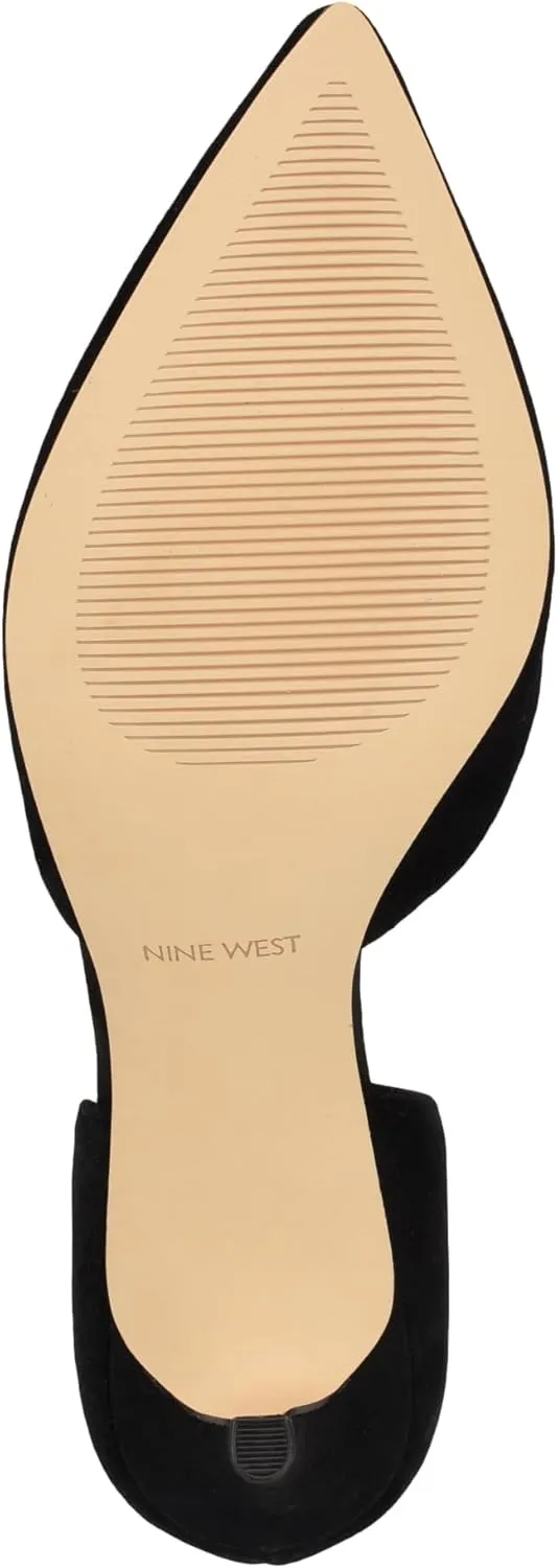 Nine West Women's Mence Stiletto Slip-On Pointy Toe Pump
