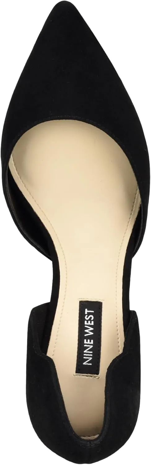 Nine West Women's Mence Stiletto Slip-On Pointy Toe Pump