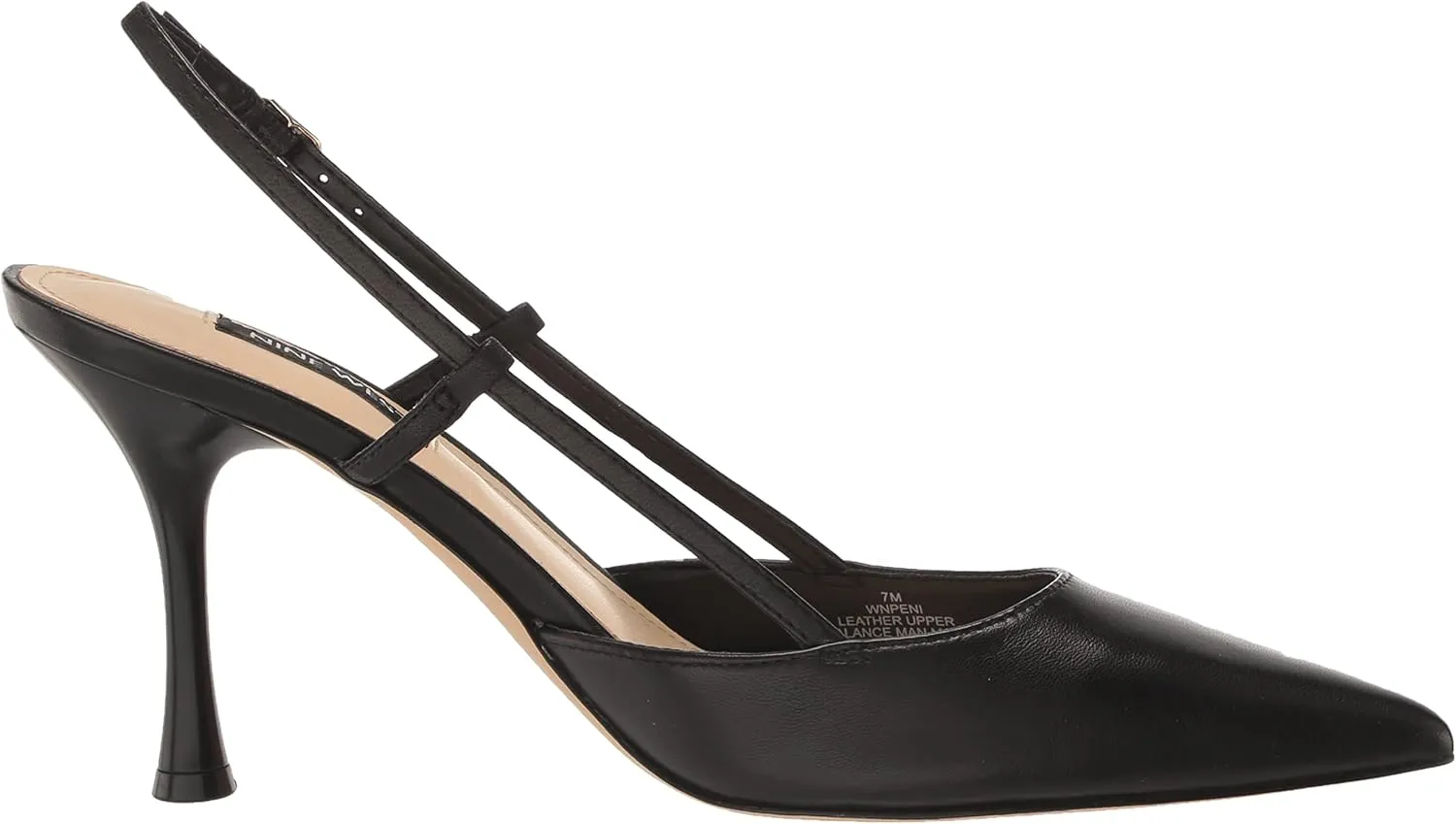 Nine West Women's Peni Pump, Black 001, 7