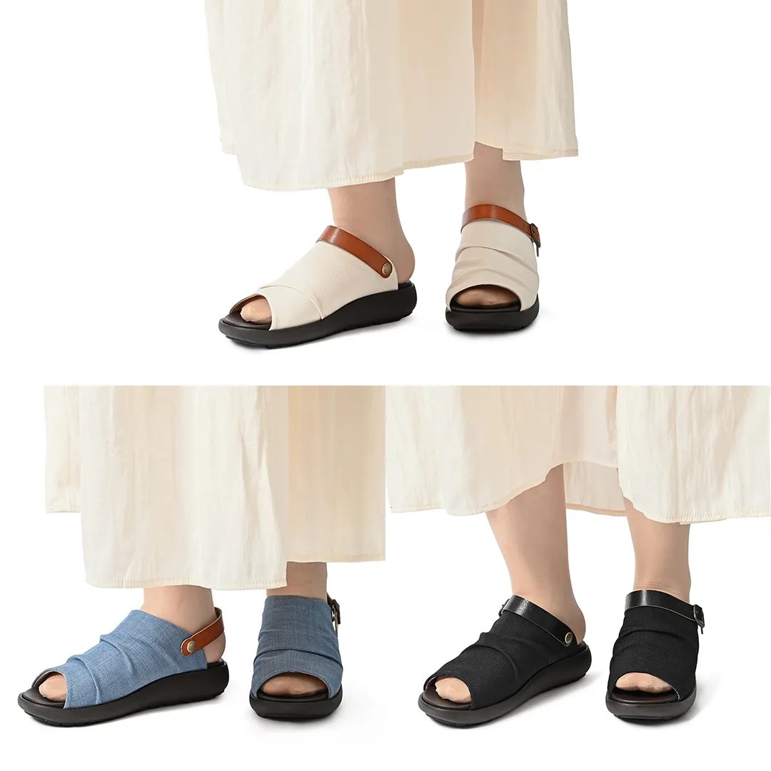 No.8313A Foot Print Insole Comfort Sandal