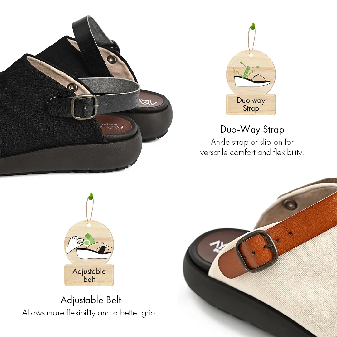 No.8313A Foot Print Insole Comfort Sandal