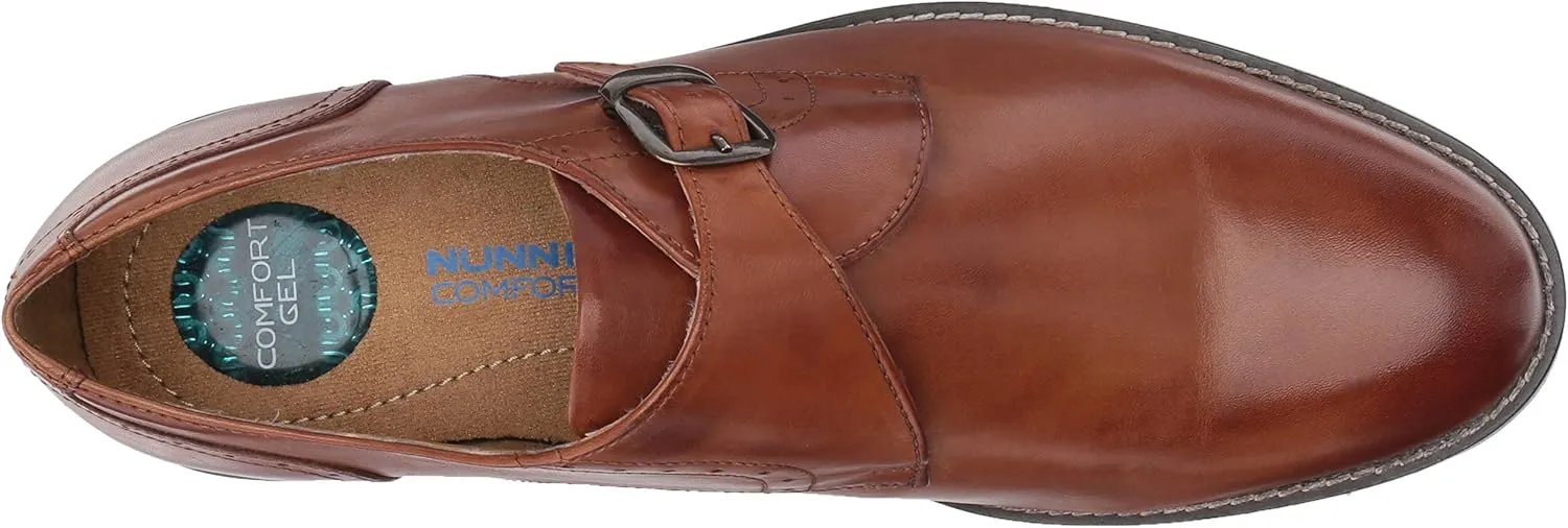 Nunn Bush Men's Sabre Monk Strap Slip-On Loafer