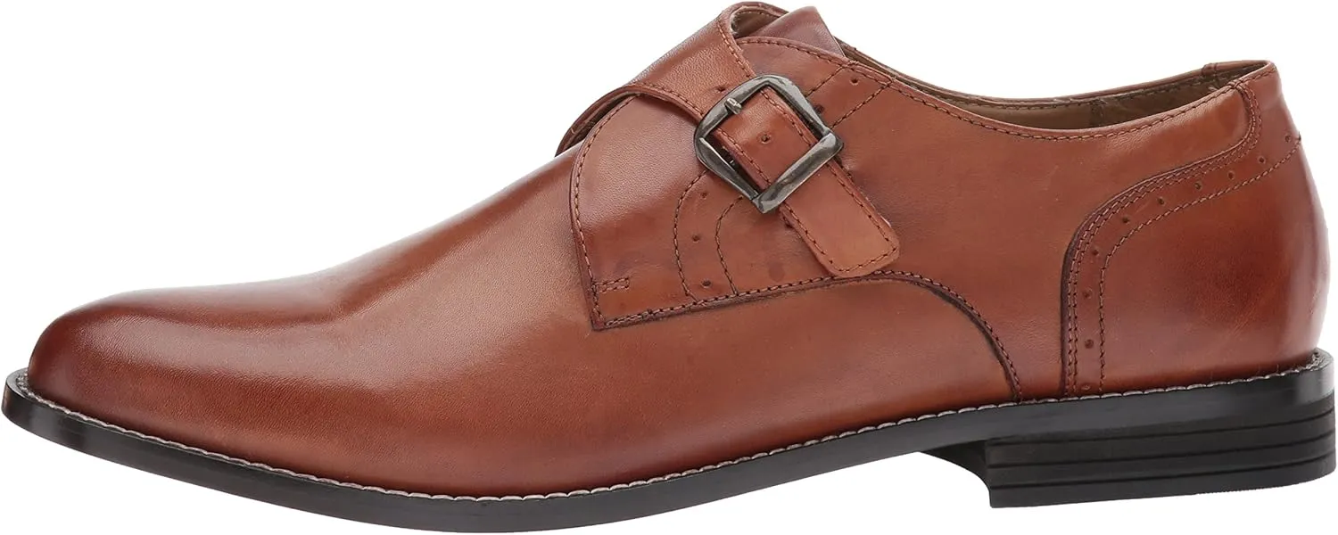 Nunn Bush Men's Sabre Monk Strap Slip-On Loafer