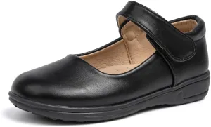 ohsofy Girls Mary Jane Flat School Uniform Wedding Party Princess Dress Shoes for Little Kids