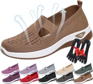 Orthowalkway Womens Shoes, Orthowalkway, Orthowalk, Flat Sandals, Women-Adults, Casual, Black, Size 6