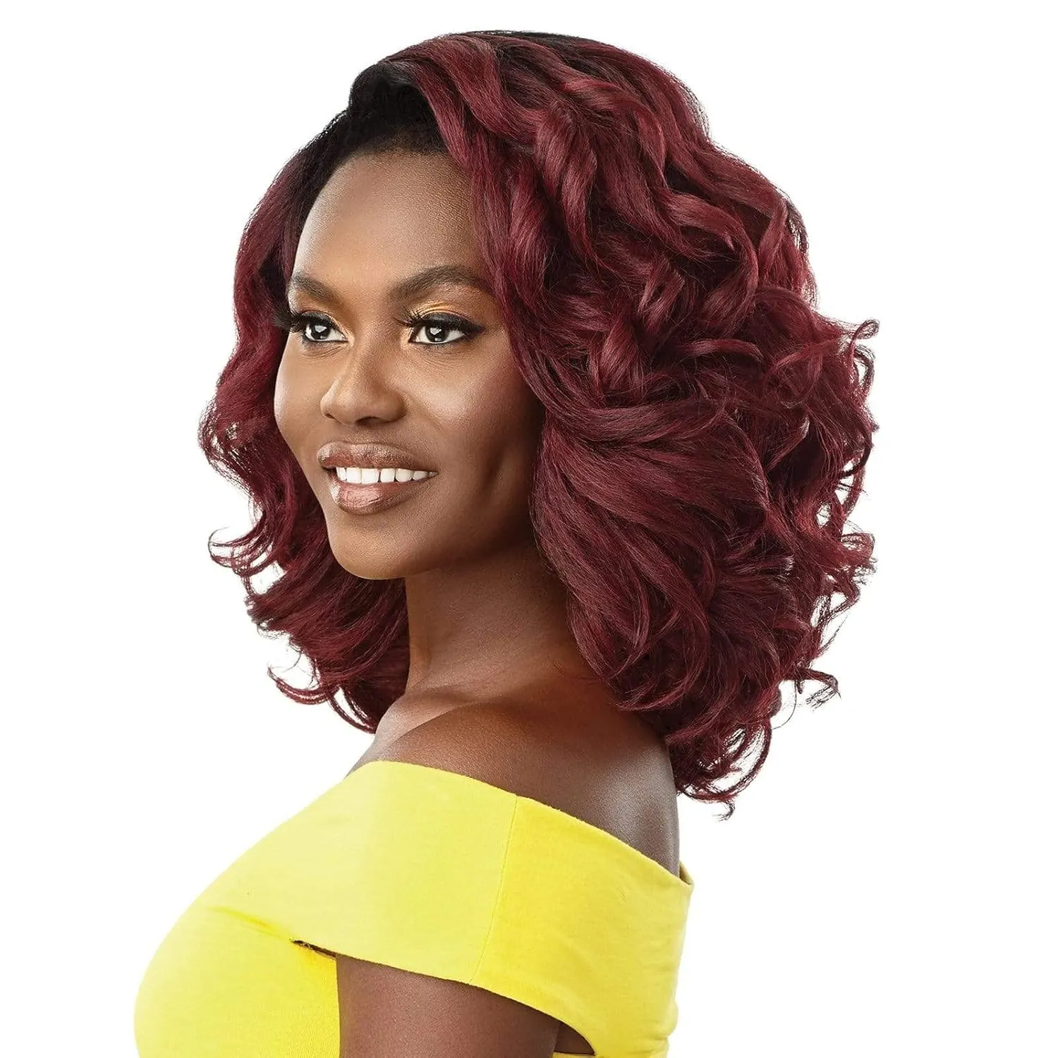 Outre Converti Cap Synthetic Wig - LADY LIONESS (DXHSLBRN)