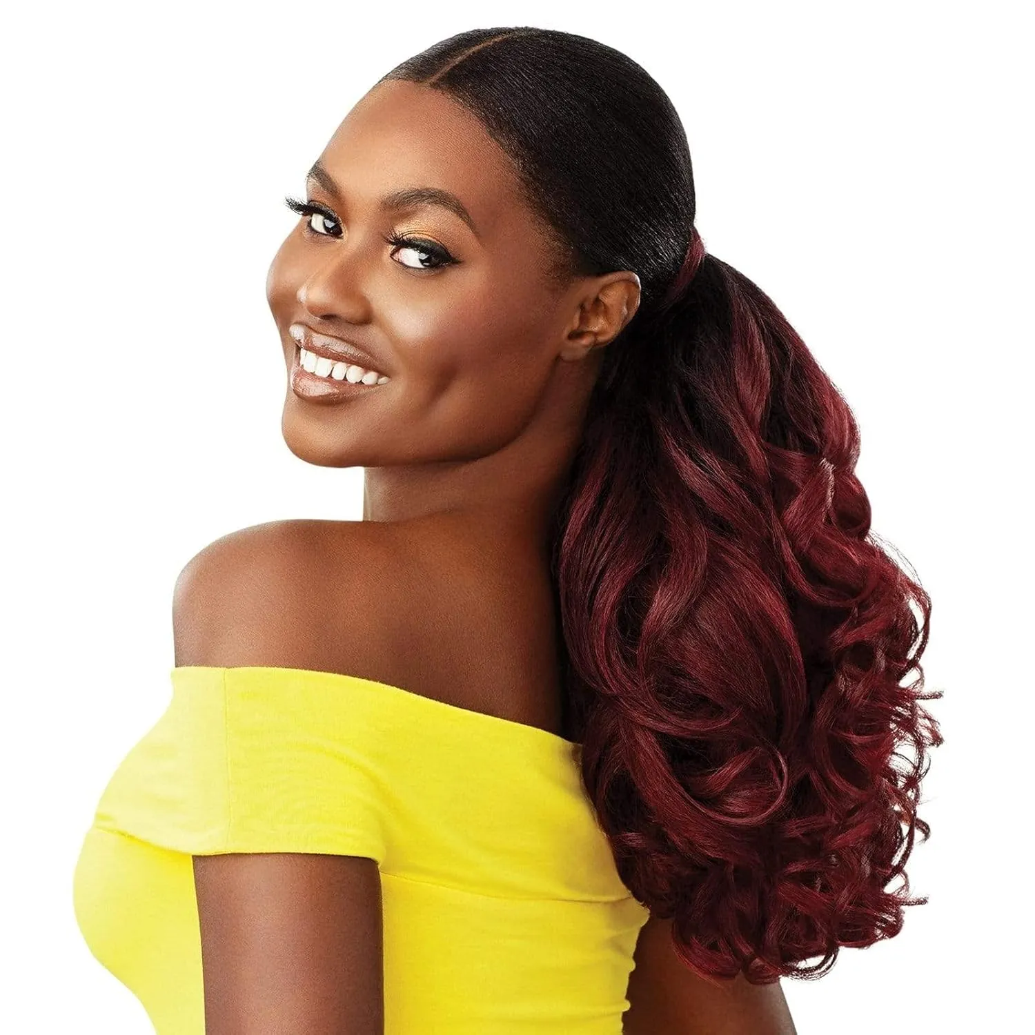 Outre Converti Cap Synthetic Wig - LADY LIONESS (DXHSLBRN)