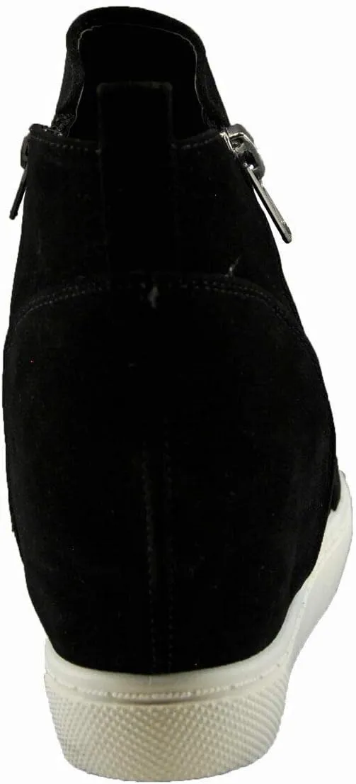 OUTWOODS Hide-1 High Top Sneaker with Inside Wedge