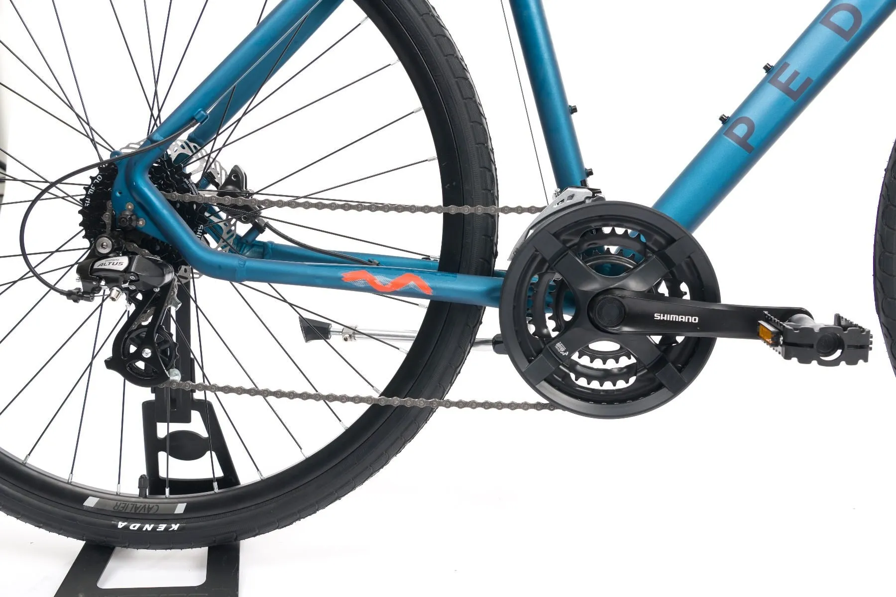 Pedal Cavalier 2 HD Flat Bar Road Bike Marine Blue