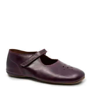 Pepe Burgundy Slipper Mary Jane