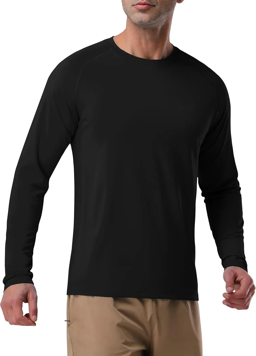 Pioneer Camp Men's Sun UV Protection SPF Shirts UPF50  Rash Guard Long Sleeve Lightweight Hiking Quick Dry Running Swim Shirt