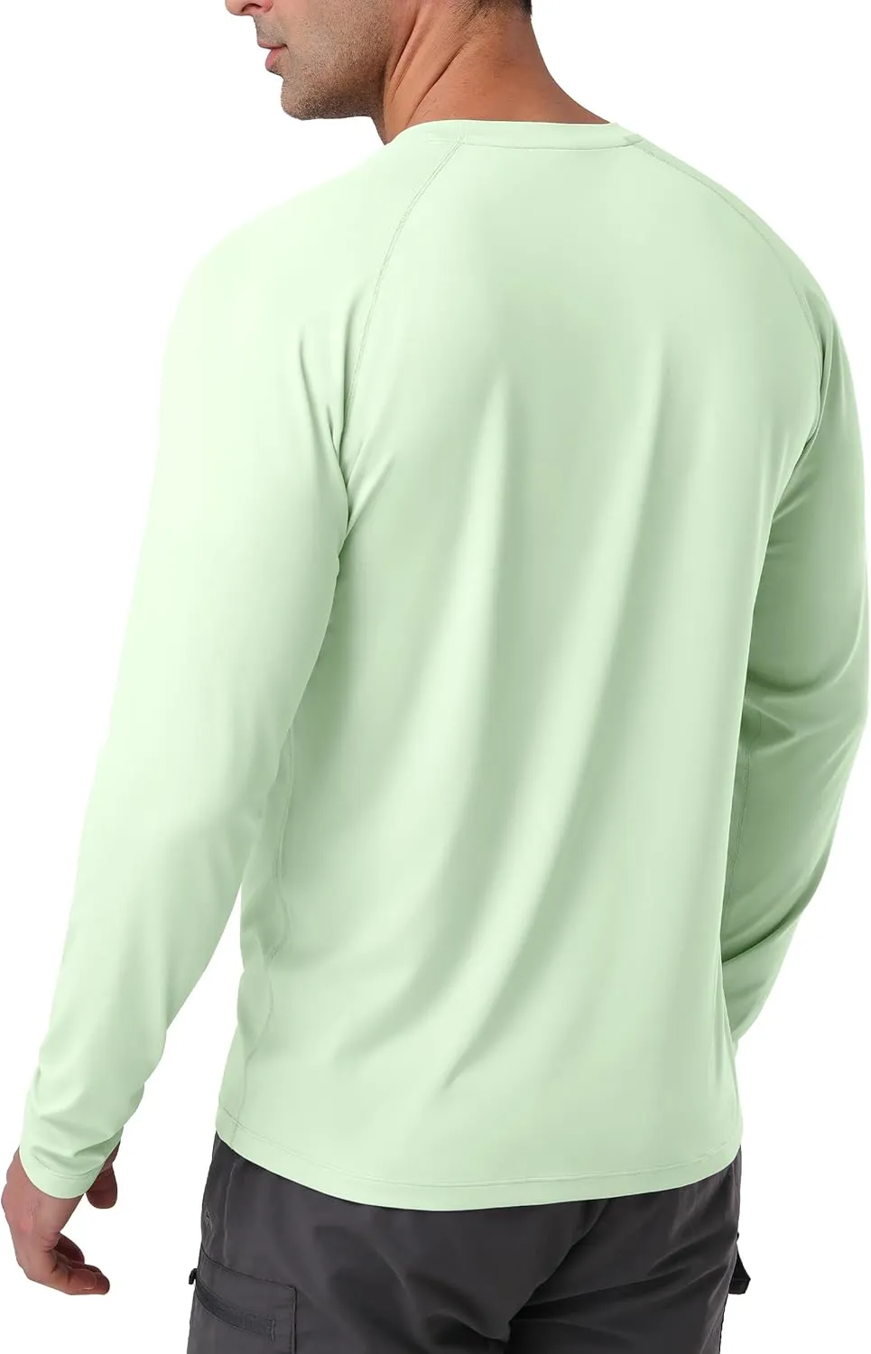 Pioneer Camp Men's Sun UV Protection SPF Shirts UPF50  Rash Guard Long Sleeve Lightweight Hiking Quick Dry Running Swim Shirt