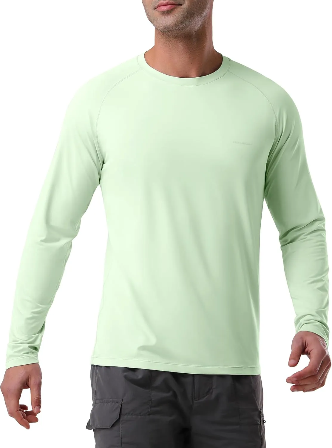 Pioneer Camp Men's Sun UV Protection SPF Shirts UPF50  Rash Guard Long Sleeve Lightweight Hiking Quick Dry Running Swim Shirt