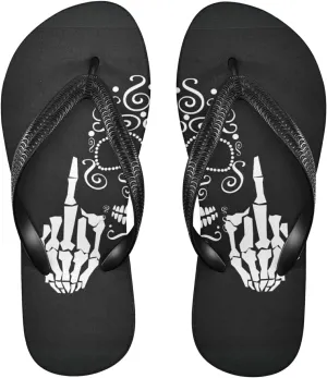 Poeticcity Flip Sandal Men Women Flip Flops for Hotel Spa Home Slippers Bedroom Travel S-XXL