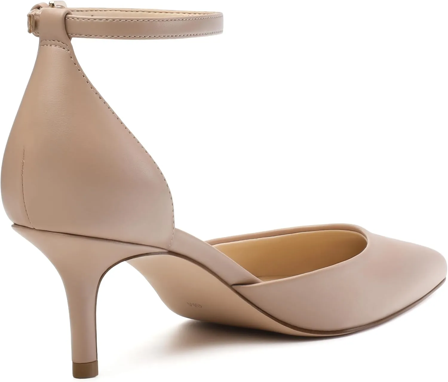 Pointed Closed Toe Heels for Women, Women's Ankle Strap Pumps, Wedding Party Office Business Work Dress Shoes