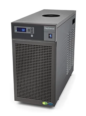 PolyScience LS51TX1A110C LS Series Benchtop Chiller, TX Turbine Pump, 43.4 psi Maximum Pressure, -20° to 30°C Temperature Range, 120V/60Hz