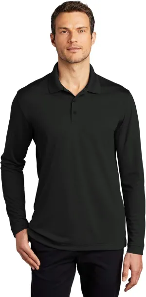 Port Authority Dry ZoneUV Micro-Mesh Long Sleeve Polo