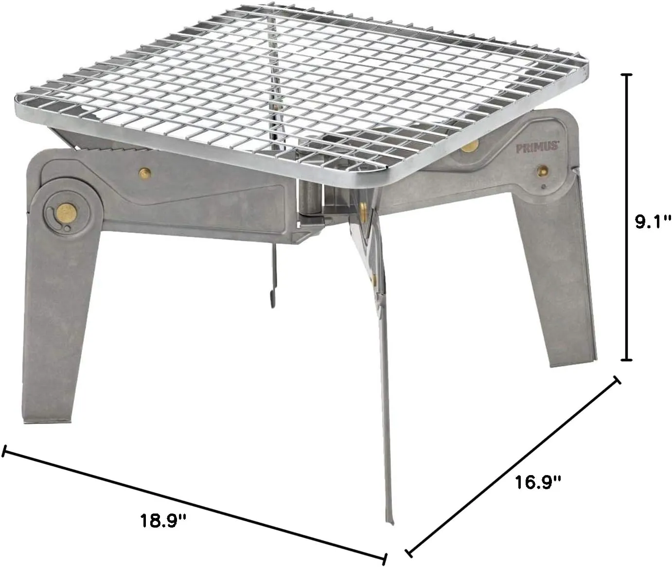 Primus | Aeril Campfire Grill | Lightweight, Portable Stainless Steel Open Fire Grill