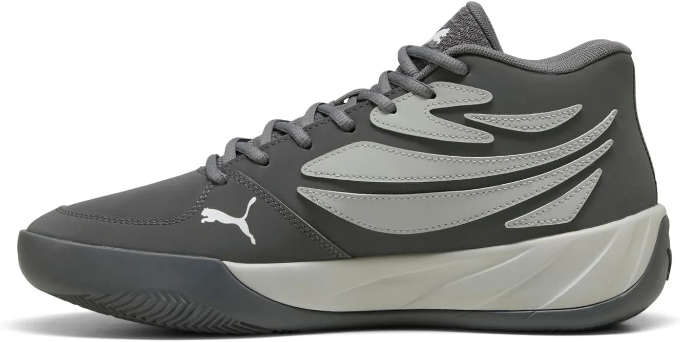 PUMA Men's Court Pro Sneaker, Slate Sky/Matte Silver, 8