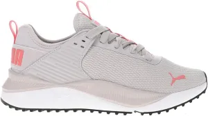 PUMA Womens Pc Runner Mesh Lace Up Sneakers Shoes Casual - Grey - Size 8.5 M