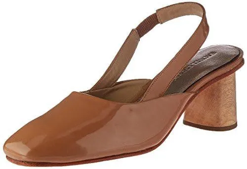 Rachel Comey Ray Slide Pump, Toffee Patent, 9.5 M Us