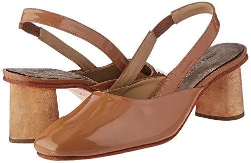 Rachel Comey Ray Slide Pump, Toffee Patent, 9.5 M Us