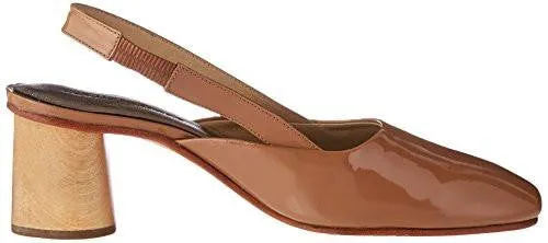 Rachel Comey Ray Slide Pump, Toffee Patent, 9.5 M Us