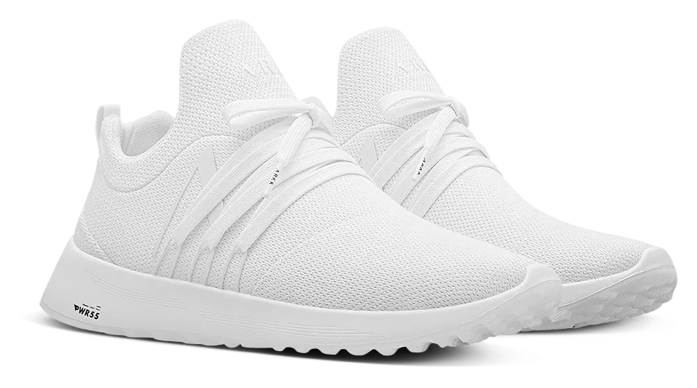 Raven Mesh PET 2.0 PWR55 | Triple White | Men