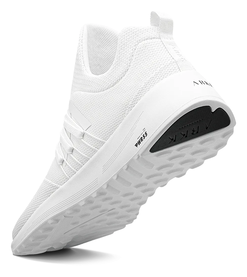 Raven Mesh PET 2.0 PWR55 | Triple White | Men