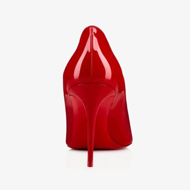 Red Patent Leather Pumps