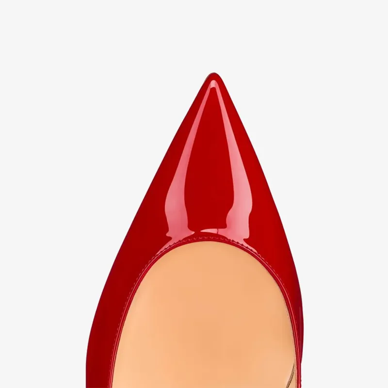 Red Patent Leather Pumps