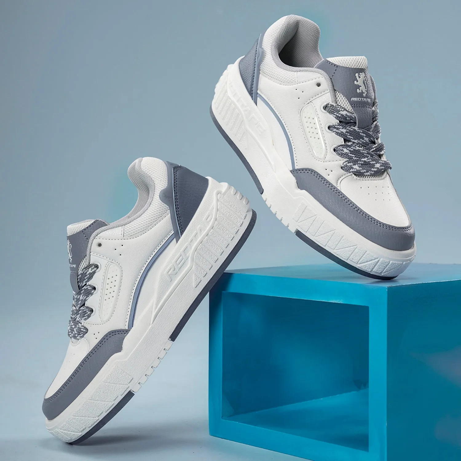 Red Tape Casual Sneaker Shoes for Women | Classic Rounded Front & Cushioned Impact