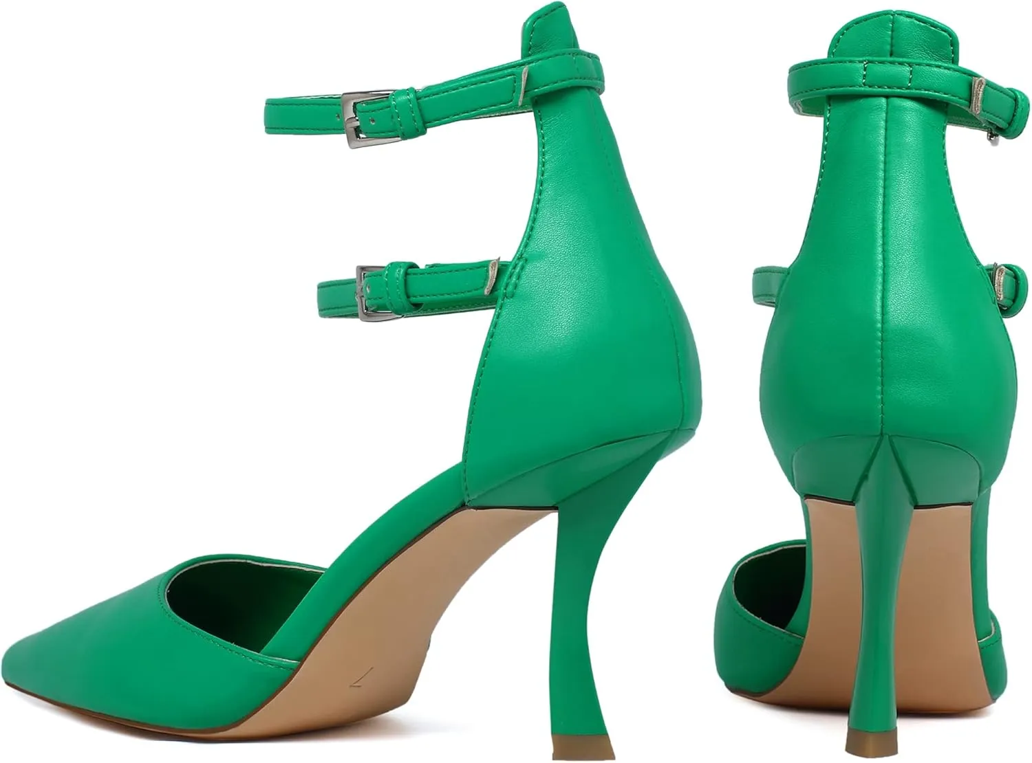Reitoye Women's Stiletto High Heel Pumps Sexy Pointed Toe Dress Pump Heels
