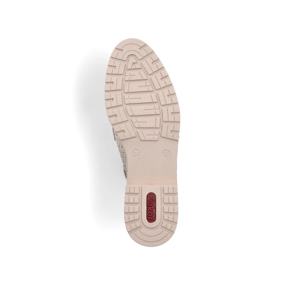 RIEKER - 51865-60 FLAT LOAFER - BEIGE