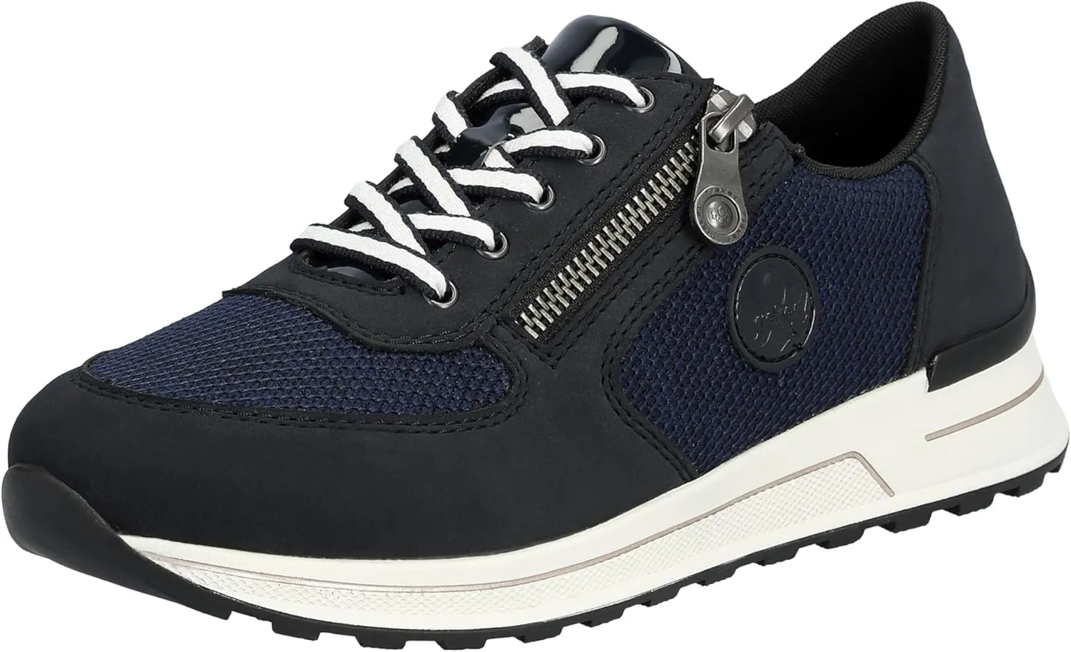 Rieker Women's N1411 Trainers, blue, 41 EU Weit