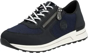 Rieker Women's N1411 Trainers, blue, 41 EU Weit