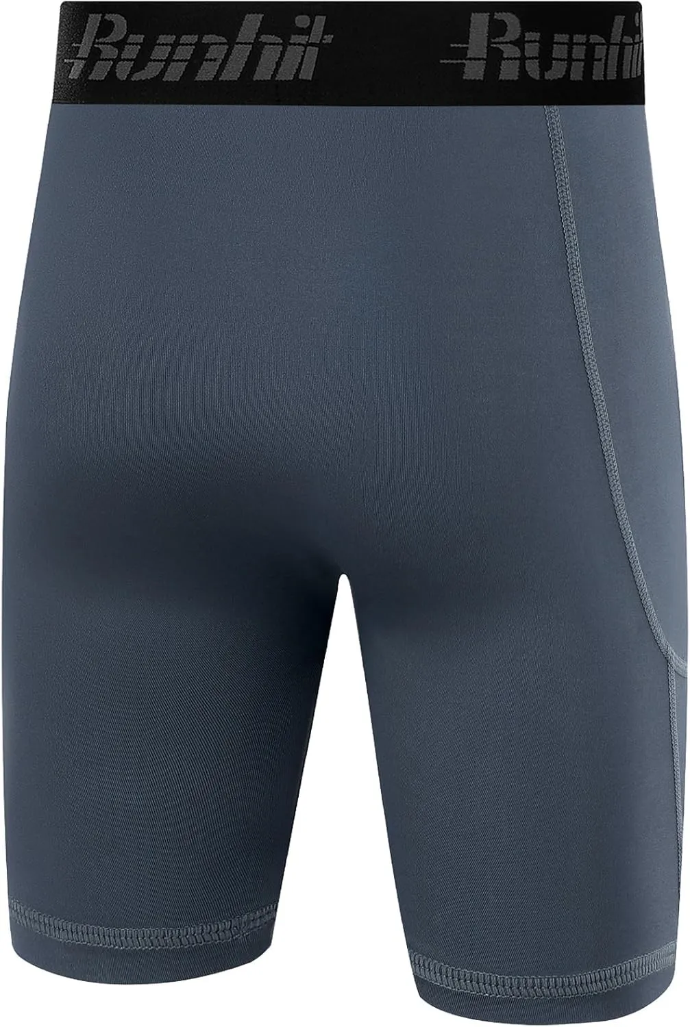 Runhit Youth Boys' Compression Shorts,Boys Performance Athletic Base Layers Underwear Sports Shorts