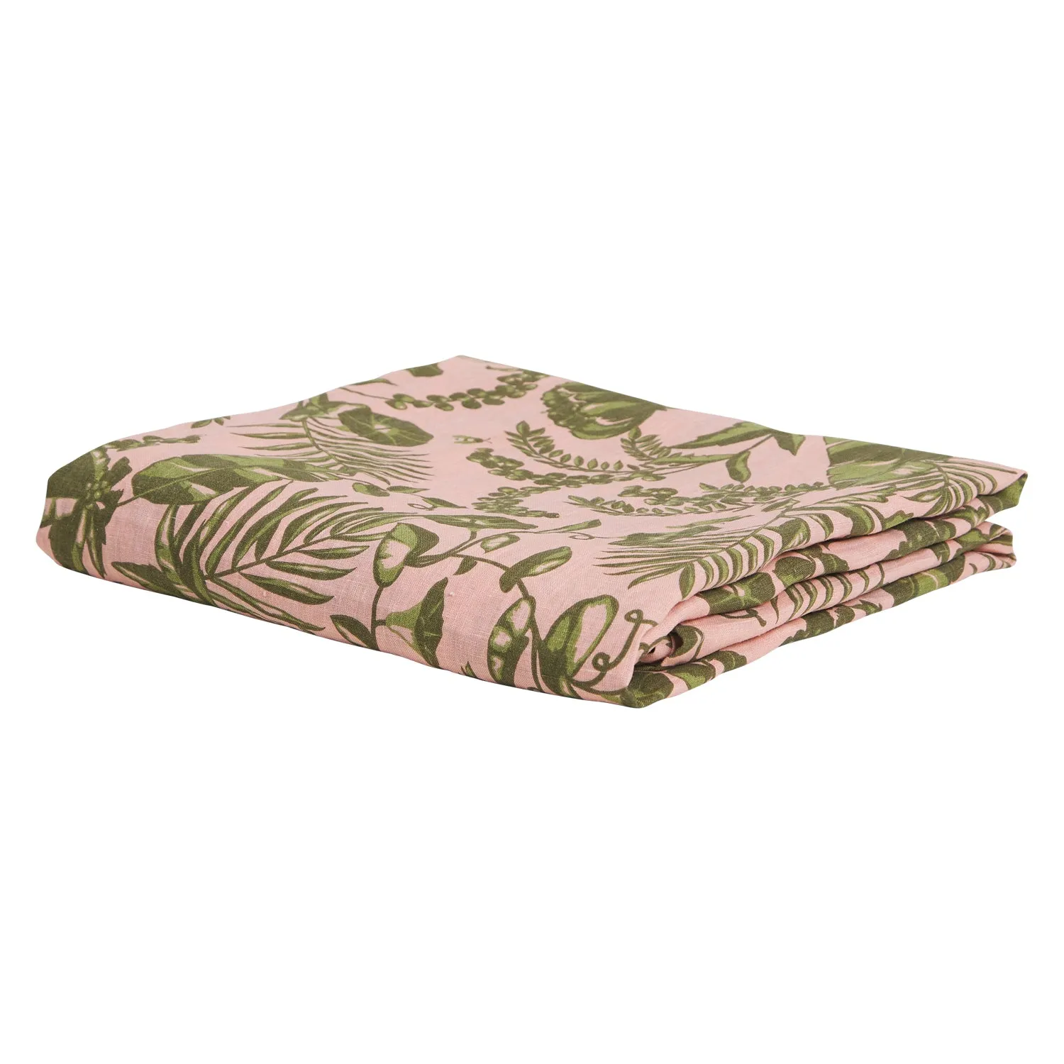 Safia Linen Flat Sheet Martini