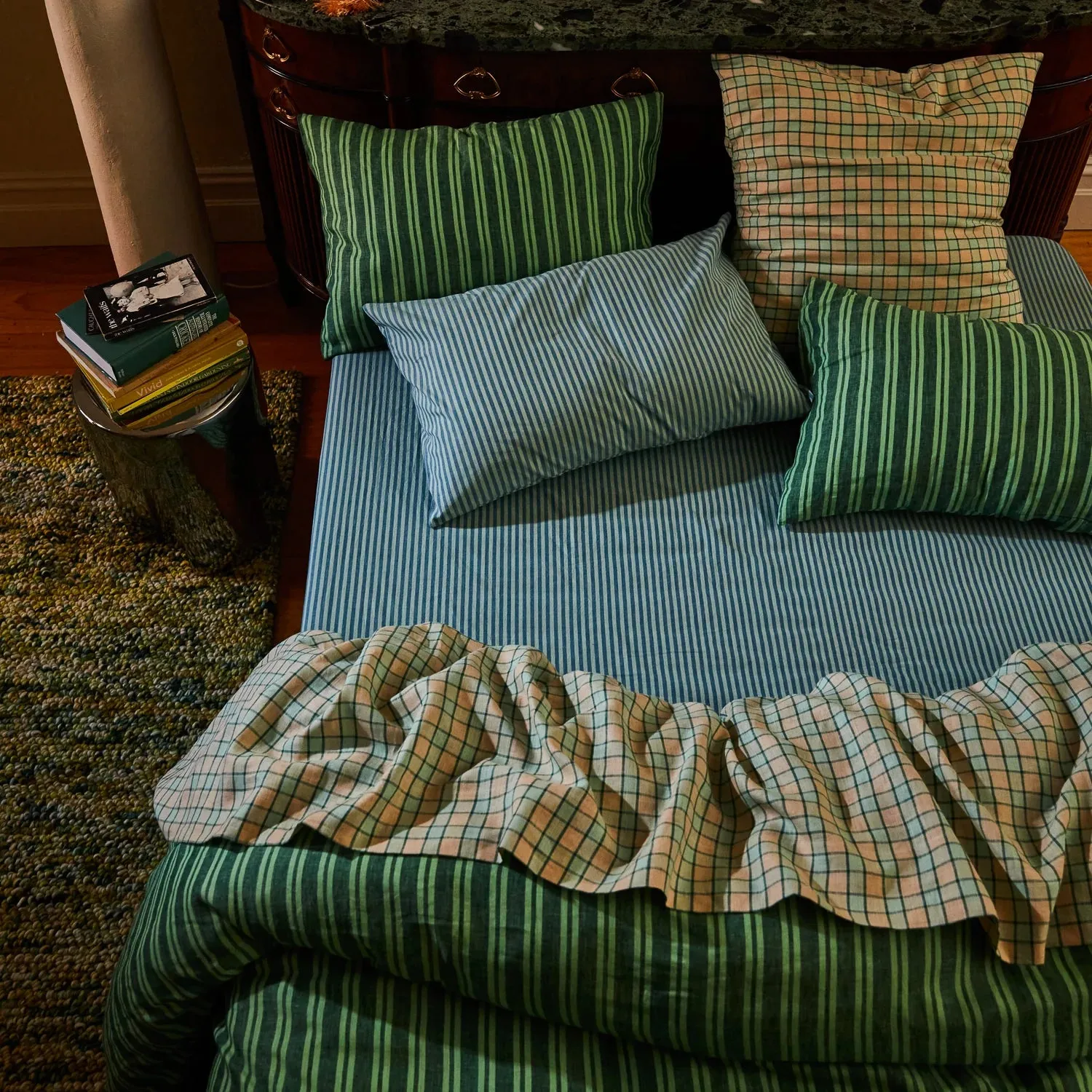 Sage x Claire Cordell Cotton Sheets - Capri