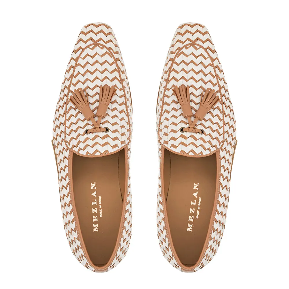 Sants Woven Two-Toned Slip On