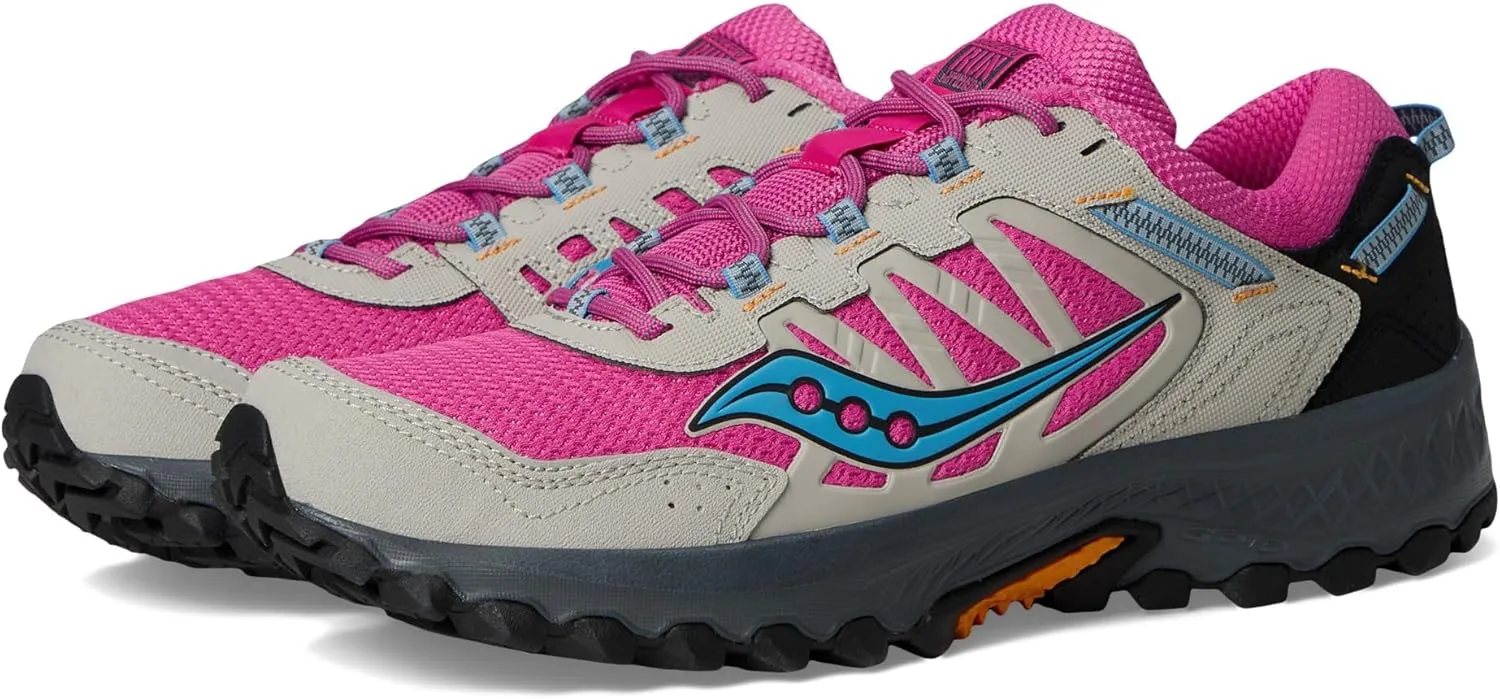 Saucony Unisex Grid Peak Sneaker, Fuchsia/Dove, 11 US Men